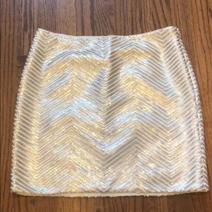 Banana Republic sequin skirt